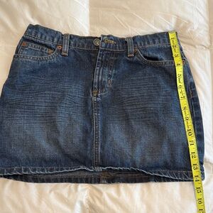 Roxy Jean Stylish Blue Denim Mini Skirt 3